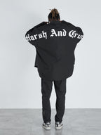 Harsh and Cruel Large Letters Logo Long Sleeved Shirt