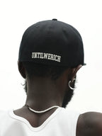UNTILWERICH 3D Embroidered Front Baseball Cap