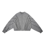 1807 Faded Wash Ripstop Track Jacket