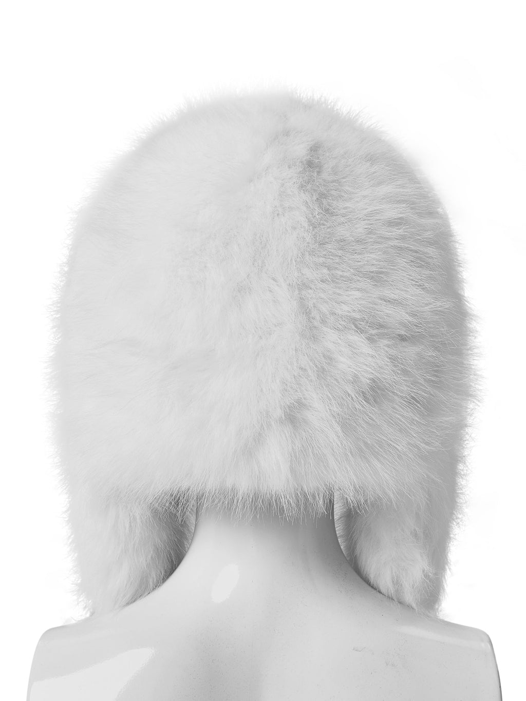 KARMANISTIC Metal Logo Fur Earflap Beanie