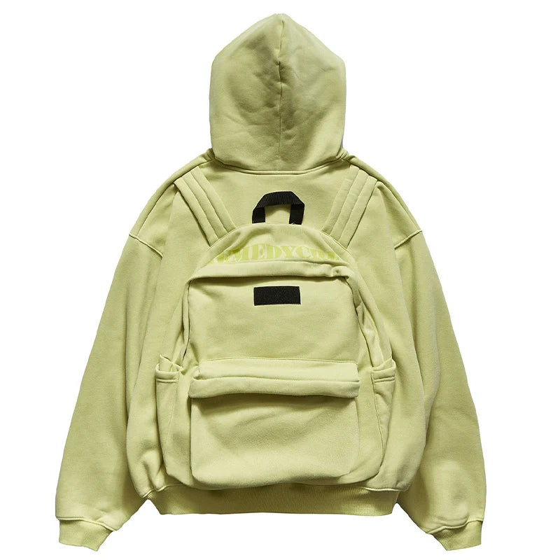 Remedy Backpack Design Zip Up Hoodie