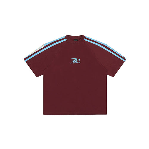 Achock Stripes Logo Printed Tee