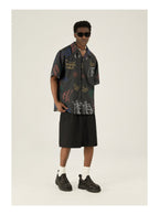 EMPTY REFERENCE Colorful Logo  Short Sleeve Shirt