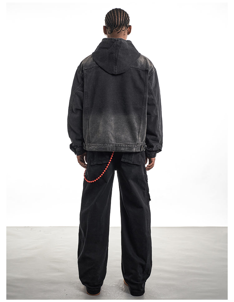 F3F Select Washed Denim Hoodie
