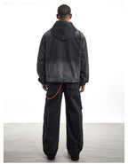 F3F Select Washed Denim Hoodie