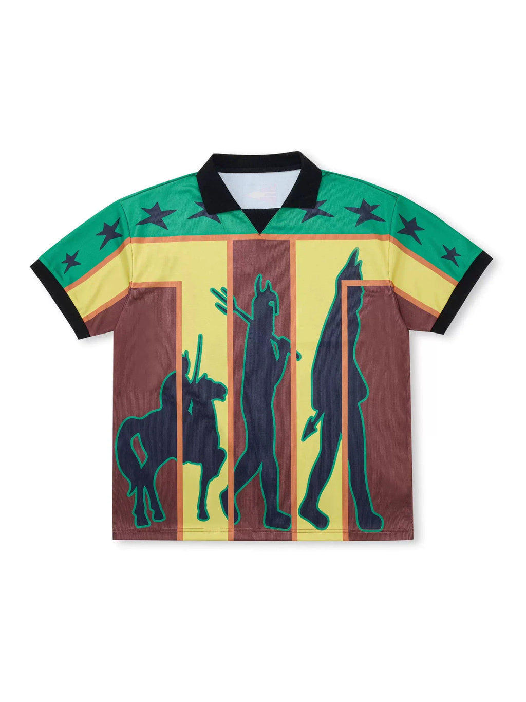EVILKNIGHT(EK) Graffiti Star Jersey Polo