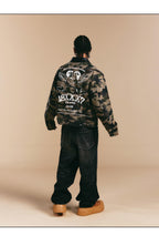 1807 18X7 Camouflage Print Detroit Jacket