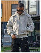 F3F Select Deconstructed Zip Up Hoodie