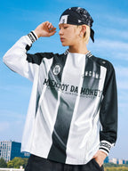 MEDM Ethnic Pattern Long Sleeve Jersey