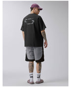 F2CE Metallic Nylon Patchwork Shorts