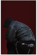 Remedy Pleated Back Design MA-1 Bomber Jacket