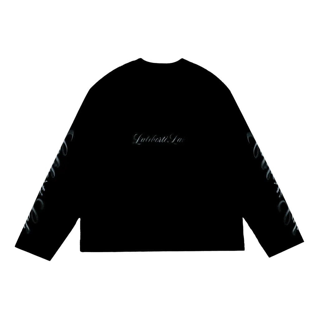 Labt Waffle Print Long Sleeve Tee