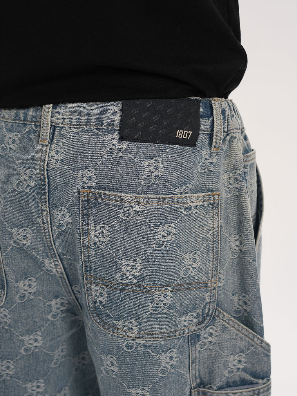 1807 Full Logo Custom Jeans
