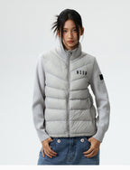 MEDM Shoulder Patchwork Lightweight Down Jacket