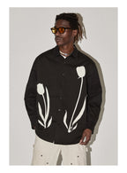 EMPTY REFERENCE Tulip Print Long Sleeved Shirt