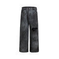 Remedy Kiss Mark Distressed Hole Work Painter Pants