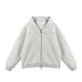 JHYQ Small Logo Double Zipper Hoodie