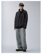F2CE Color Block Patchwork Track Jacket