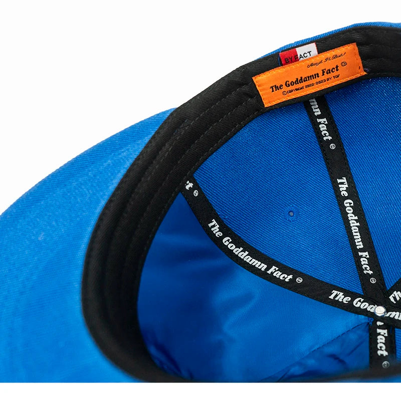 TGFCLUB Embroidered Flat Brim Baseball Cap