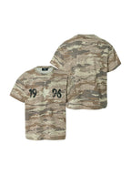 STEEPC Aged Desert Camo Pearl Embellished Print Tee