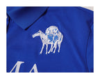 KARMANISTIC Embroidered Printed Long Sleeve Polo Shirt