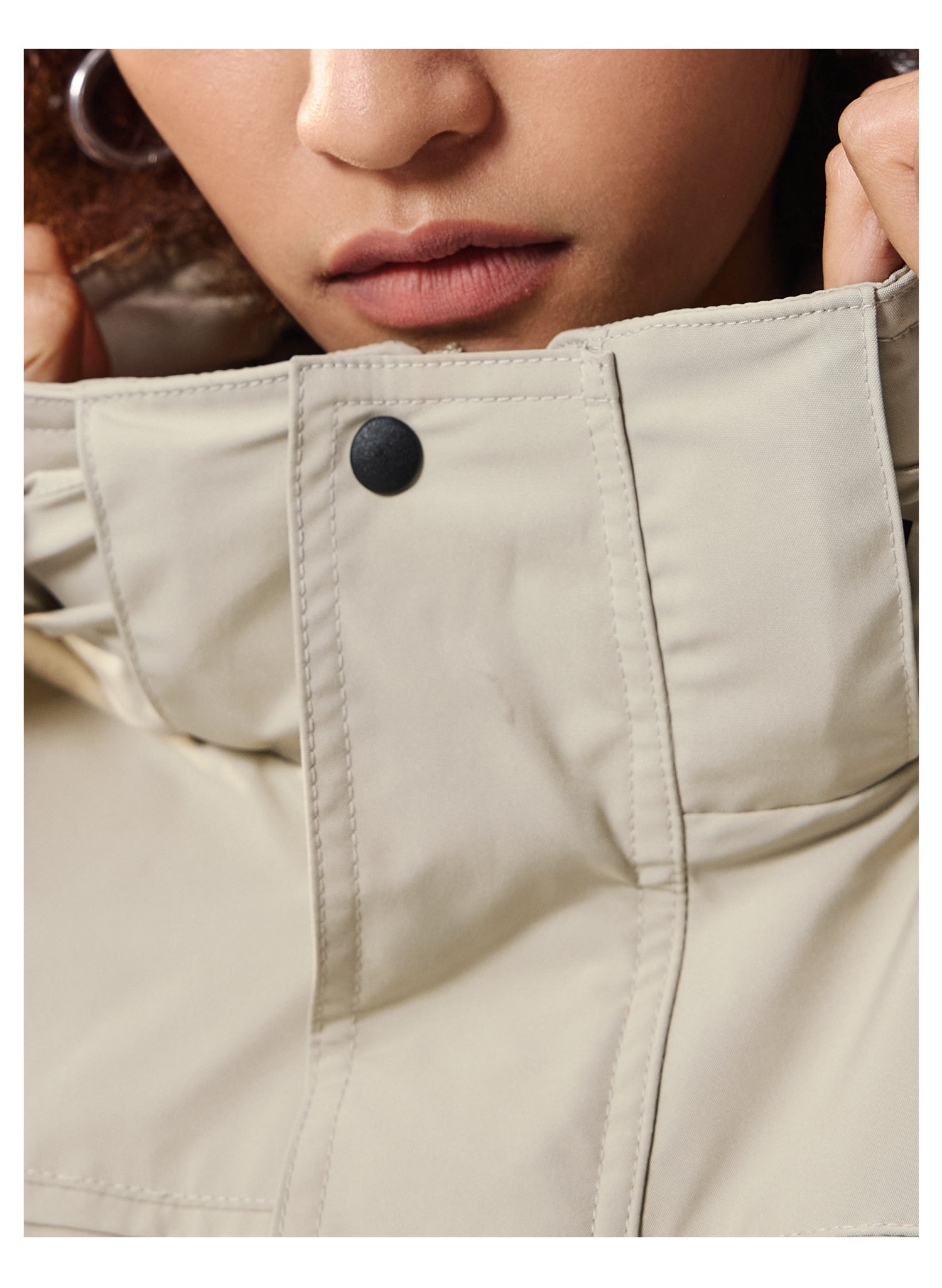 Remedy Backpack Design Hooded Windbreaker Jacket