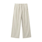 JHYQ Lyocell Double Pleated Suit Pants