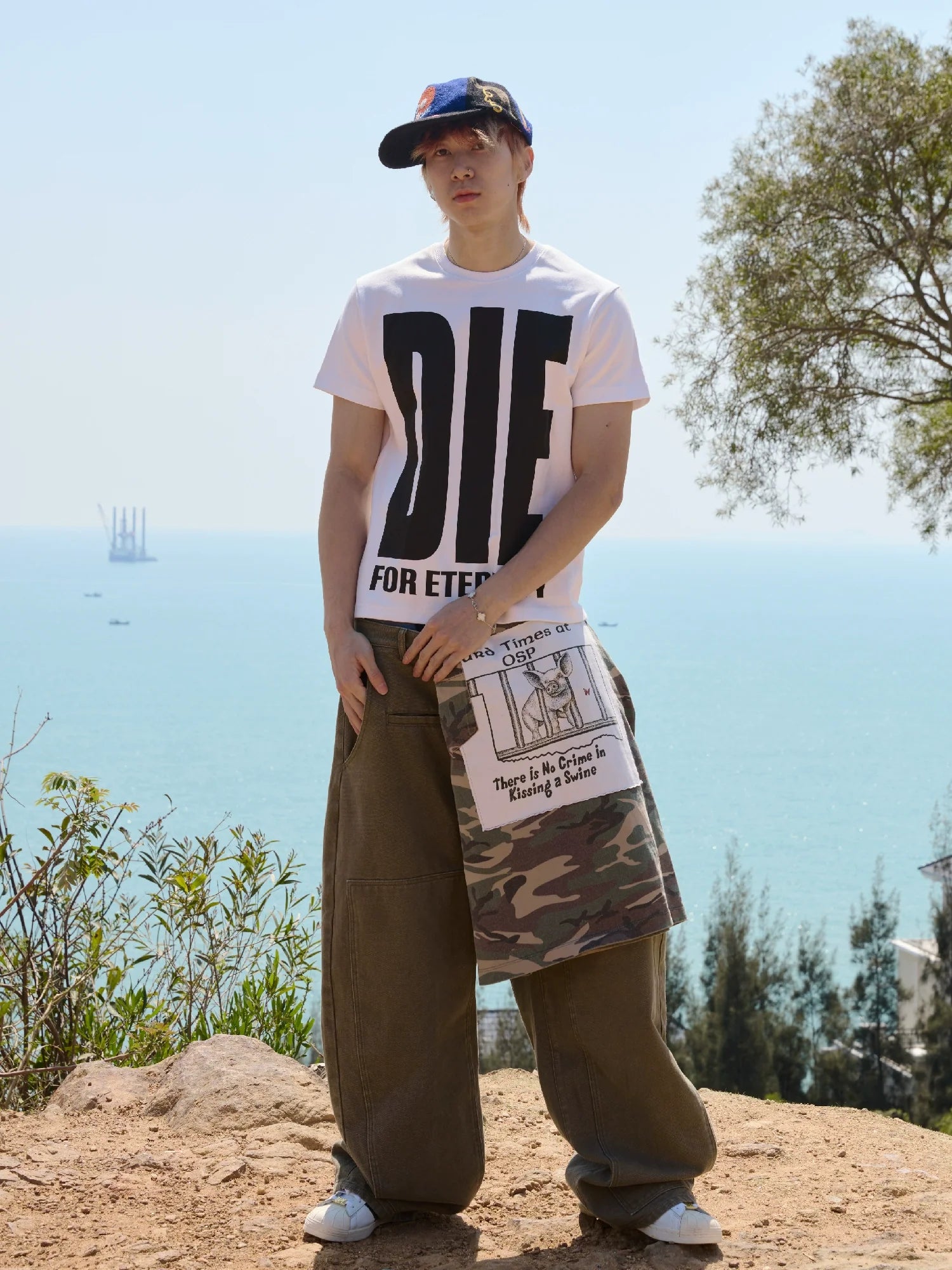 RUSURE DIE FOR ETERNITY Full Print Tee
