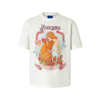 YADcrew Love Bird Print Rhinestone Tee