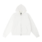 1807 Chain Stitched Logo Zip Up Hoodie
