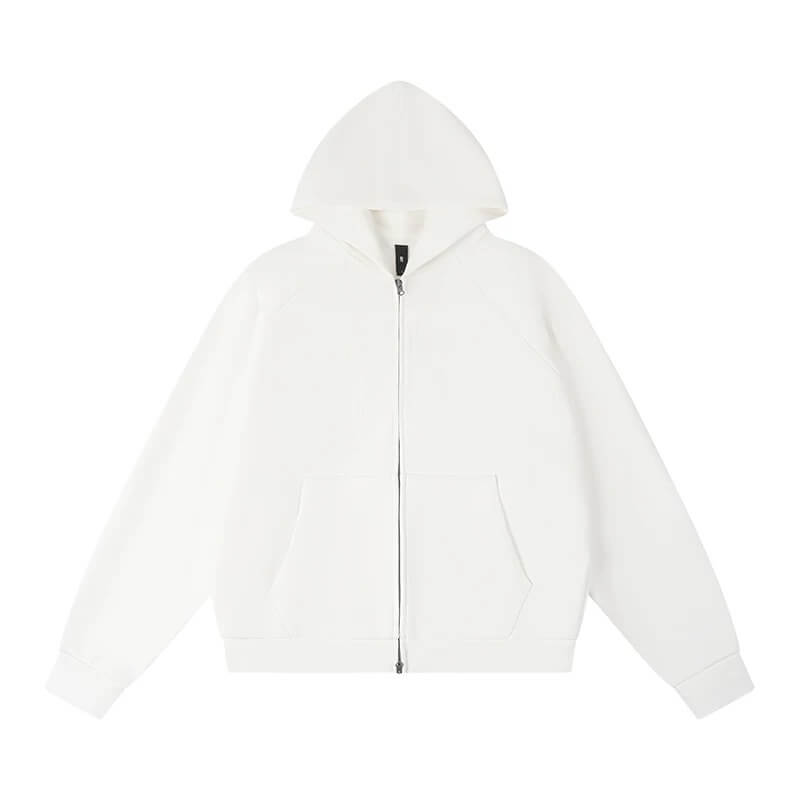 1807 Chain Stitched Logo Zip Up Hoodie