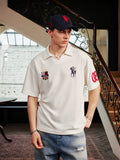 Harsh and Cruel Terry Badge Embroidered Polo
