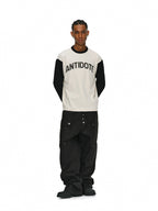 ANTIDOTE Color Stone Studded Long Sleeve Tee
