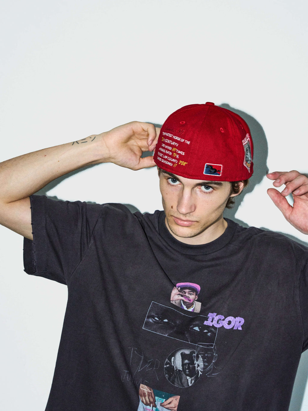 LIBERAFIT 3D Embroidered Skeleton Baseball Cap