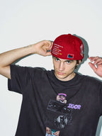 LIBERAFIT 3D Embroidered Skeleton Baseball Cap