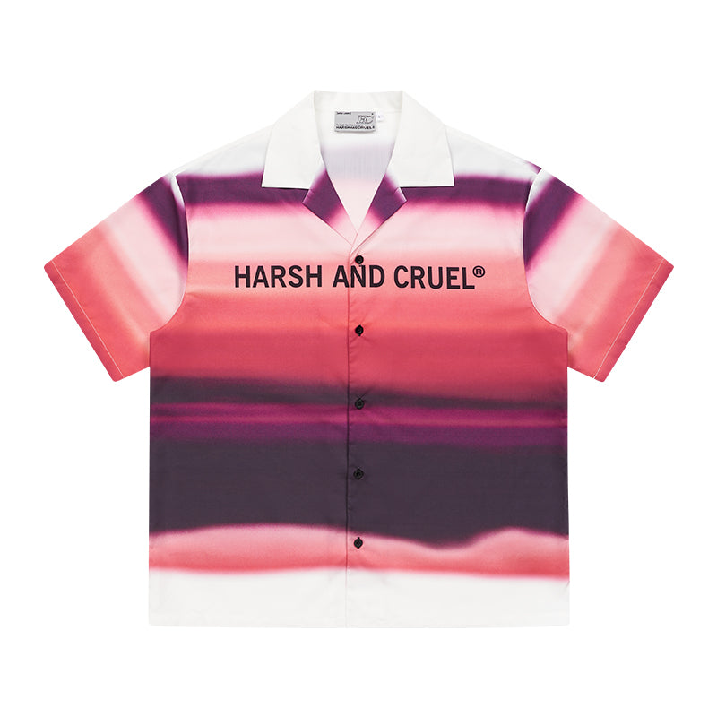 Harsh and Cruel Sunset Clouds Cuban Shirt