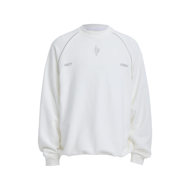 JHYQ Embroidered Logo Zipper Design Heavyweight Sweater