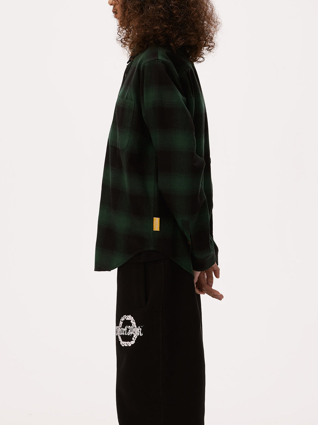 MHARF Classic Flannel Plaid Long Sleeve Shirt