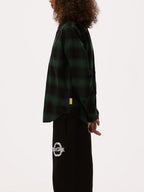 MHARF Classic Flannel Plaid Long Sleeve Shirt
