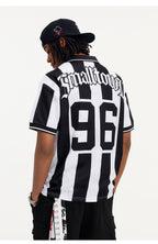 Small Town Kid Water Ripple Striped Polo Jersey