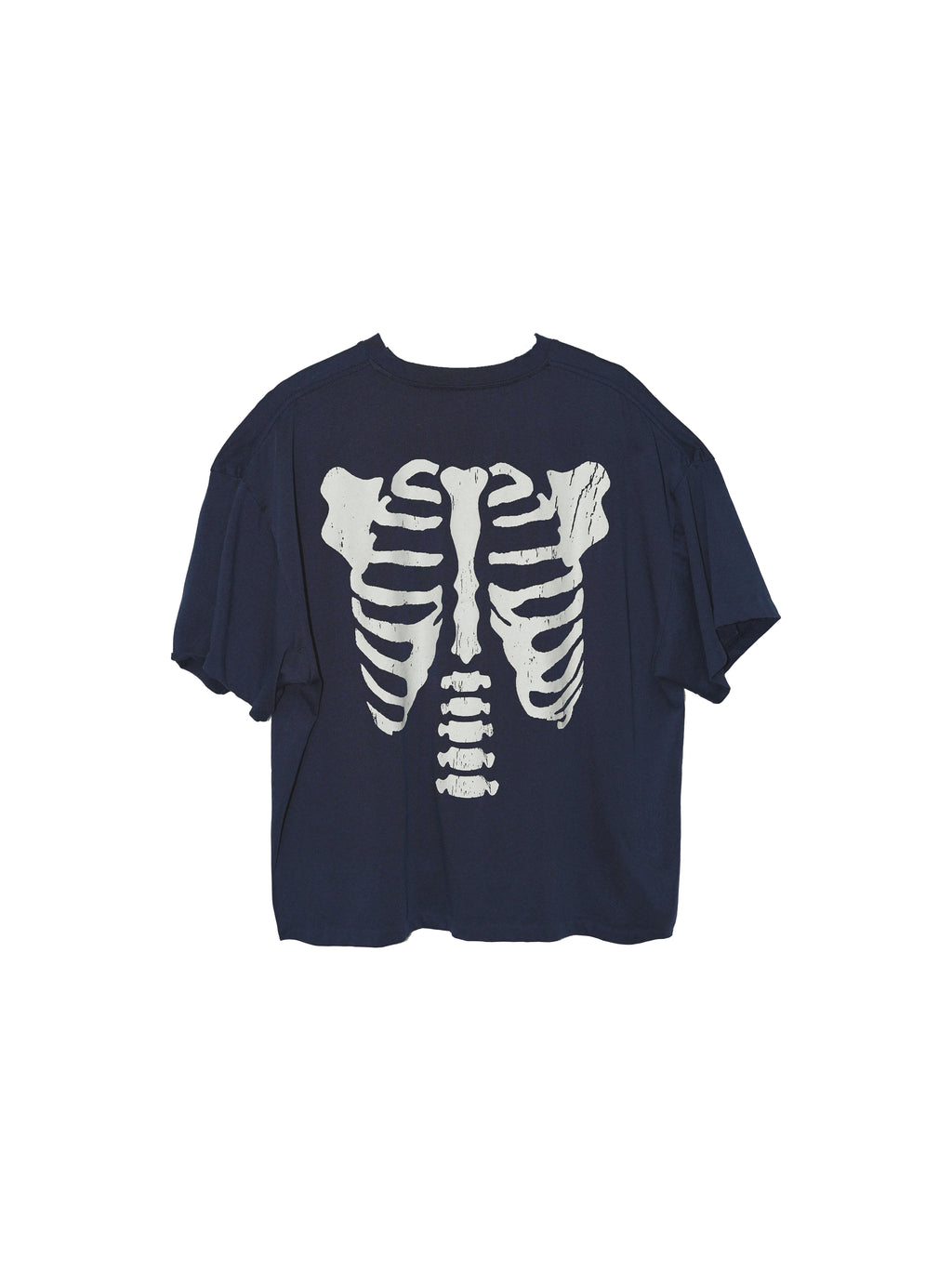 LIBERAFIT Vintage Poster and Skeleton Print Graphic Tee