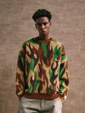 Remedy Flame Camouflage Knit Sweater
