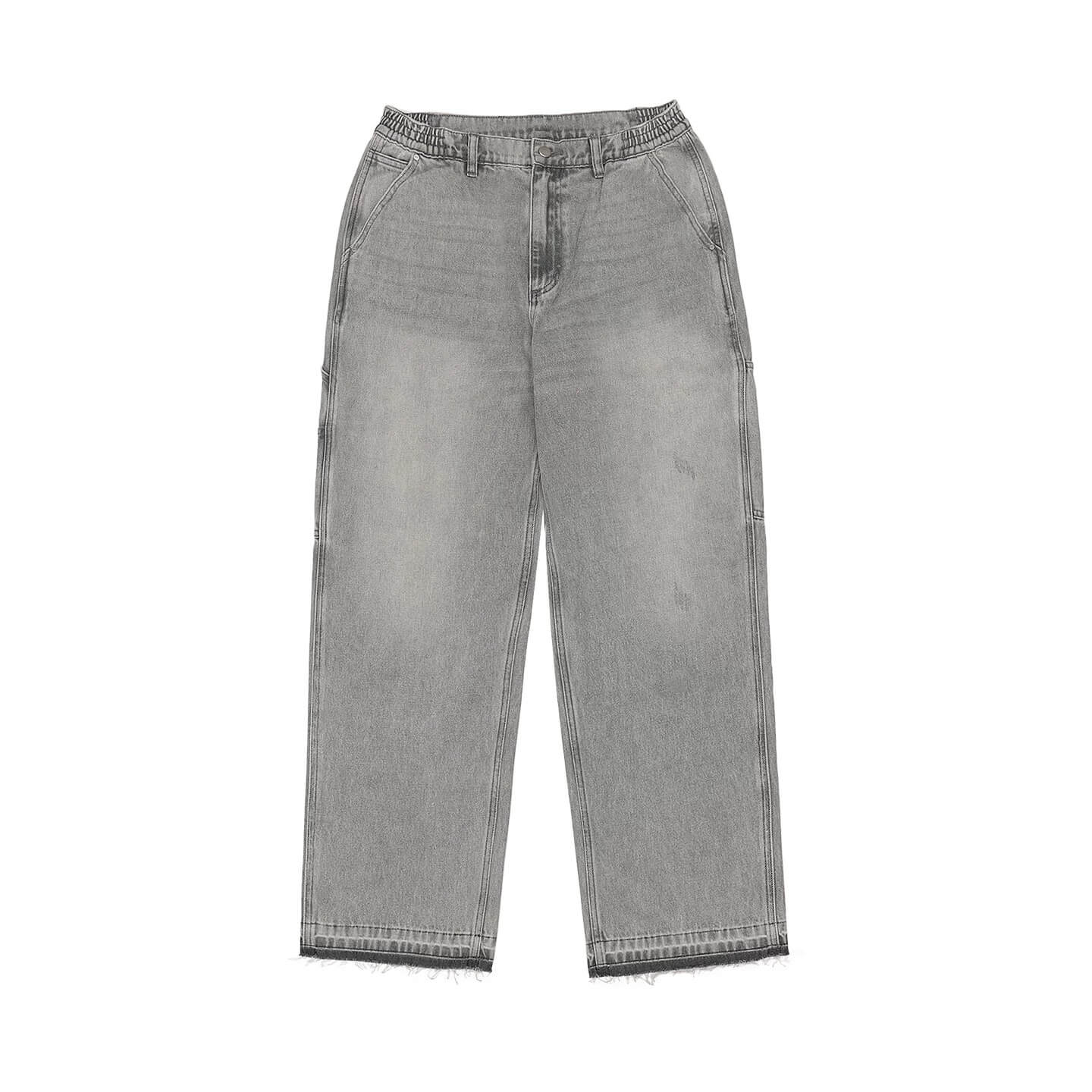 1807 Vintage Heavy Wash Straight Painter Jeans