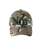 NOVACAM Camouflage NOV Logo Embroidered Dad Hat