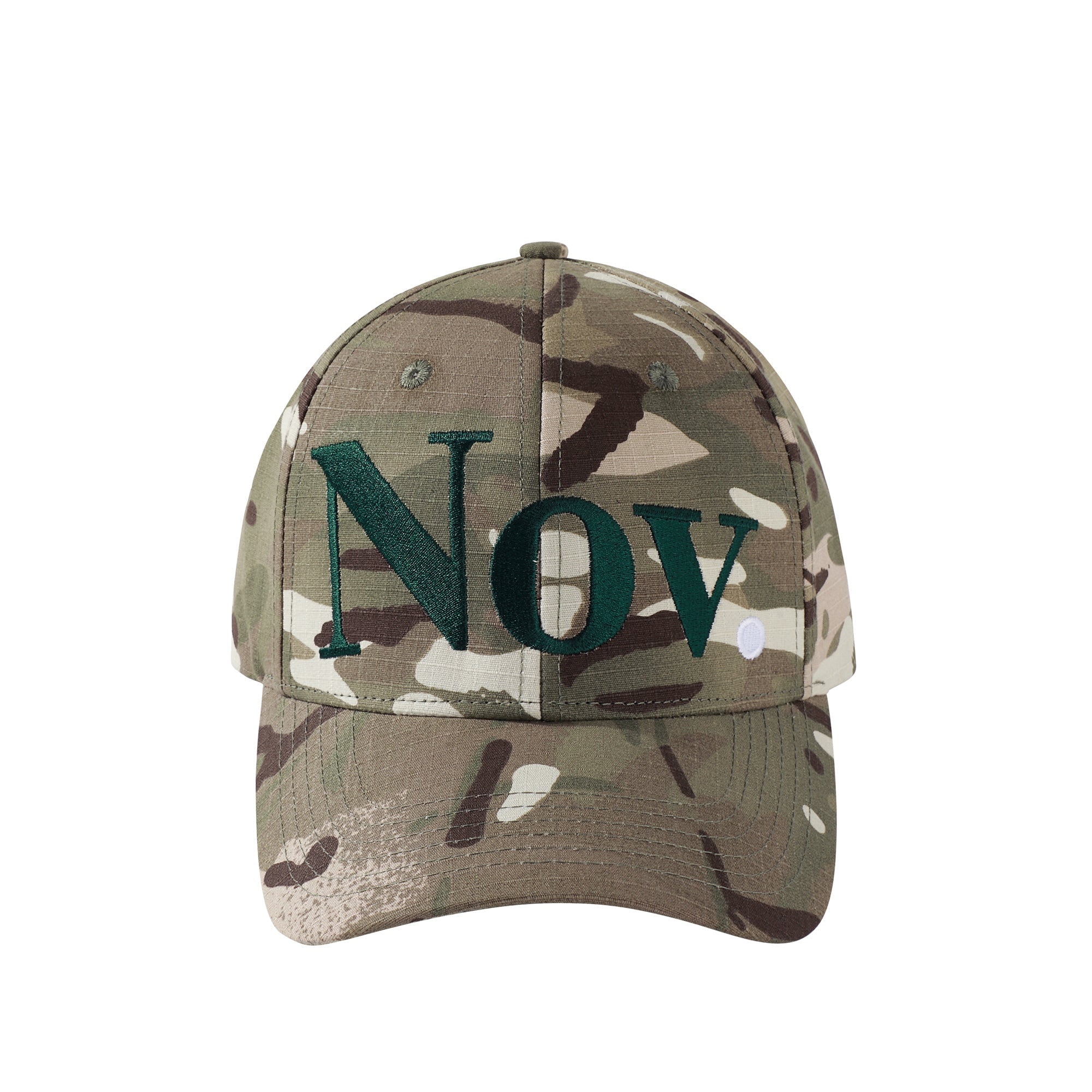 NOVACAM Camouflage NOV Logo Embroidered Dad Hat