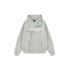 Achock Foam Printed Flower Hoodie
