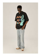 EMPTY REFERENCE Cactus Short Sleeve Shirt