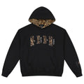 MEDM Leopard Faux Fur Layered Hoodie