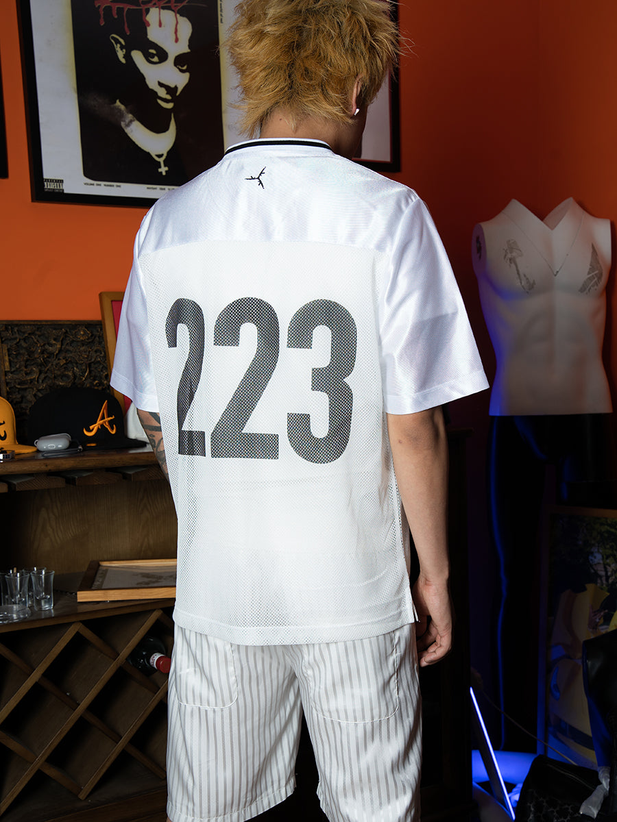 TGFCLUB Color Contrast Mesh Hockey Jersey
