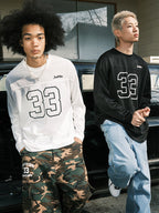 JUST VIBE 33 Numbering Printed Mesh Hockey Jersey